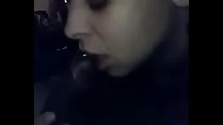 enjoying sucking cock